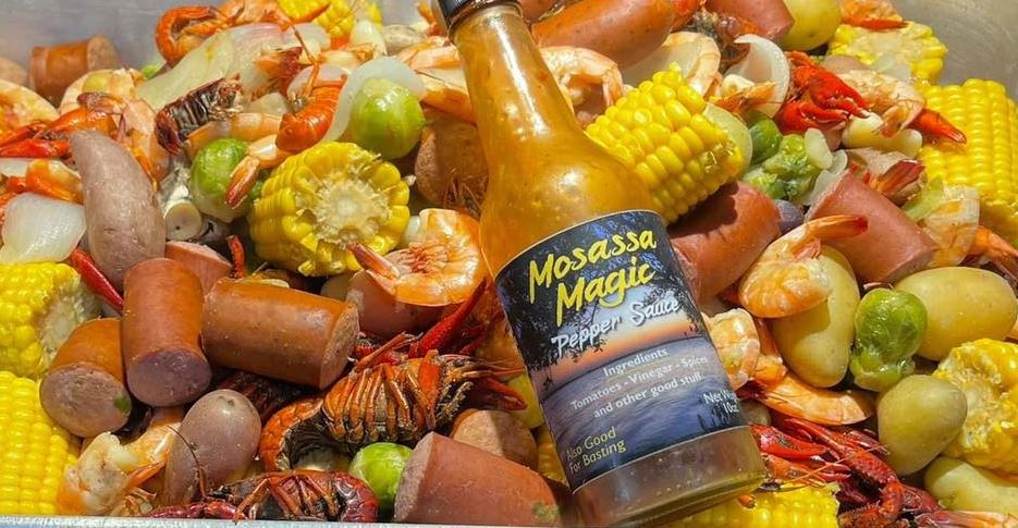 10 oz bottle - Mosassa Magic Pepper Sauce and Marinade