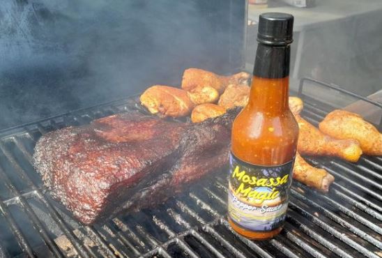 10 oz bottle - Mosassa Magic Pepper Sauce and Marinade